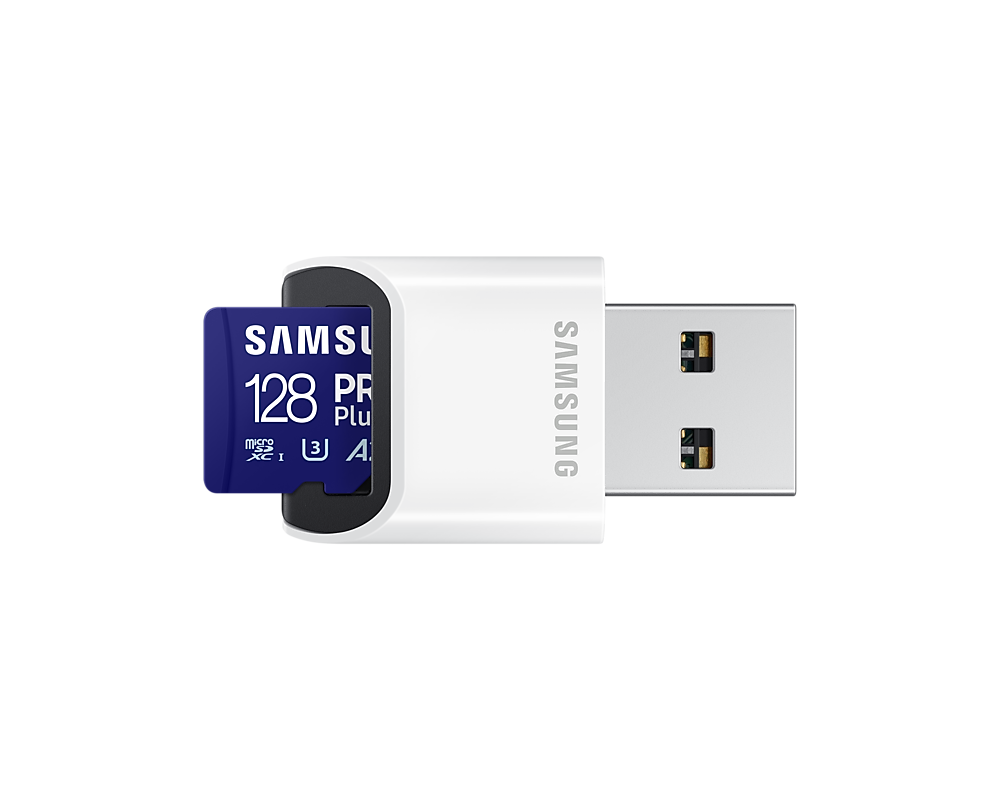 Флаш карта Samsung 128GB micro SD Card PRO Plus with USB Reader 8