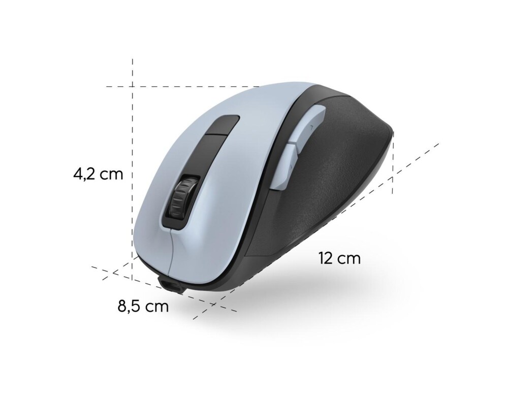 Мишка HAMA Безжична оптична мишка MW-500 Recharge, 173034 7