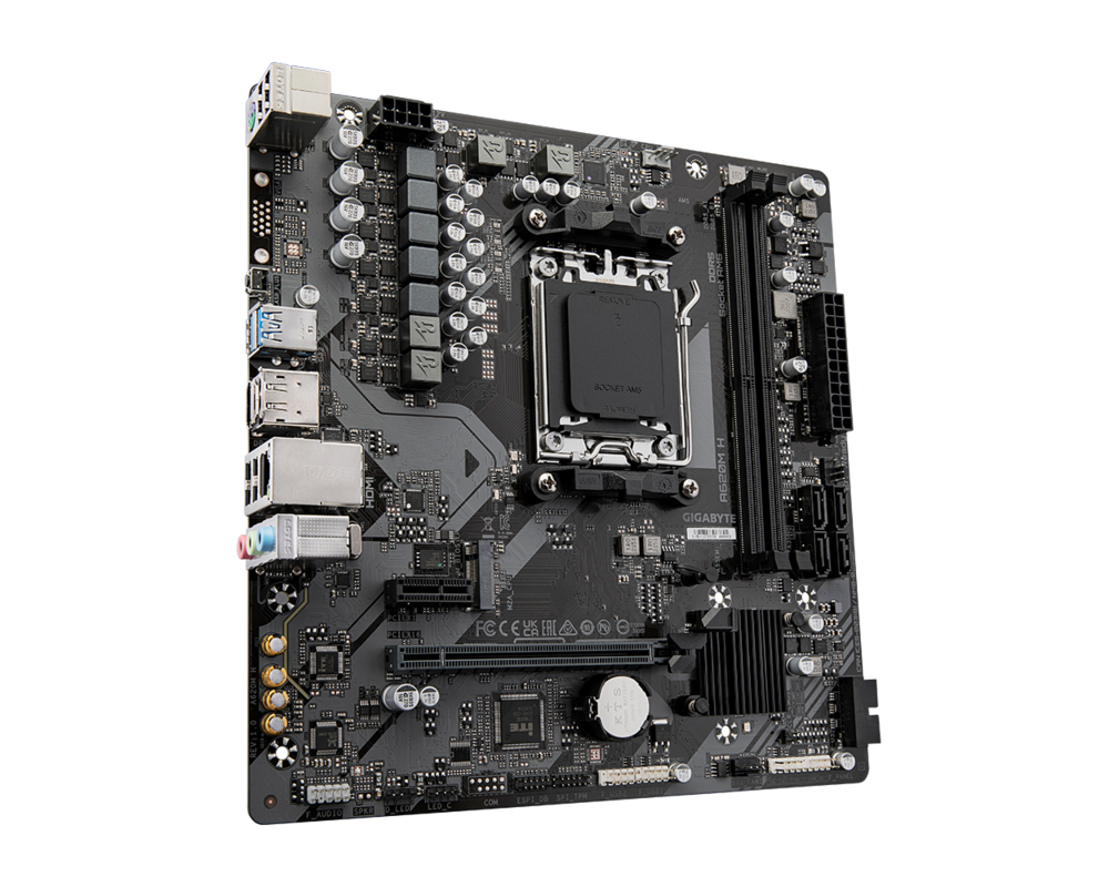 Дънна платка GIGABYTE A620M H socket AM5, DDR5 2