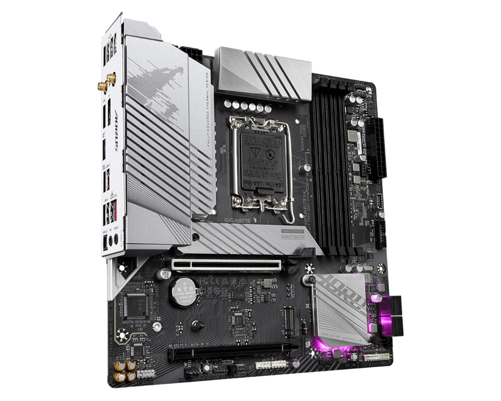 Дънна платка GIGABYTE B760M AORUS ELITE AX DDR5 7