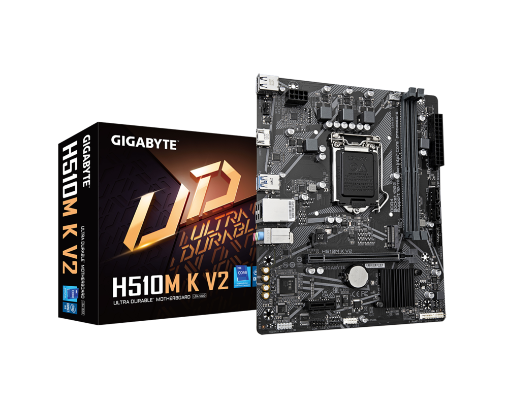 Дънна платка GIGABYTE H510M-K V2, socket 1200 4