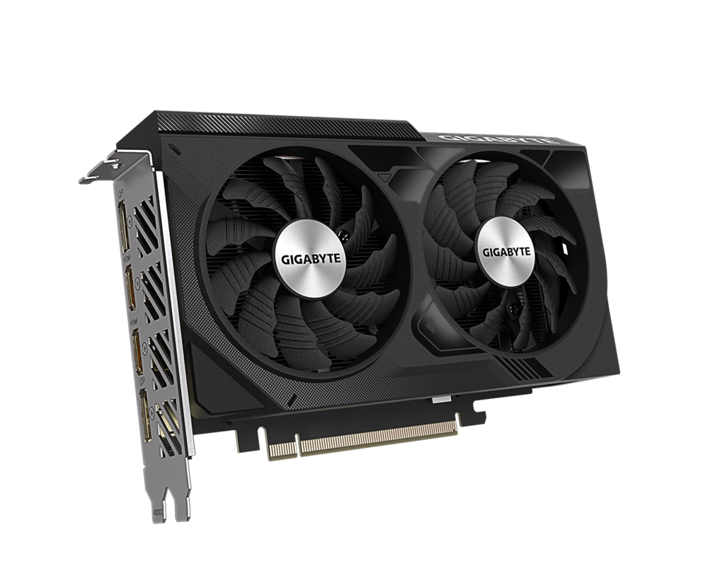 Видеокарта Gigabyte GeForce RTX 4060 WINDFORCE OC 8GB GDDR6 2