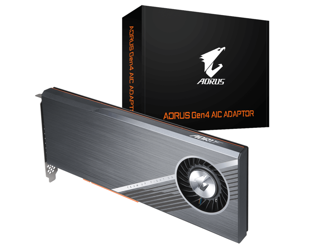 Контролер Карта GIGABYTE AORUS Gen4 AIC Adaptor PCIe 4.0 5