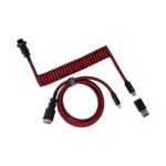 <span>Клавиатура</span> Кабел за клавиатура Keychron Premium Coiled Aviator, USB-C - USB-C, Червен <span class='catalog-num-in-name'>ACC-Cab-2</span> - 