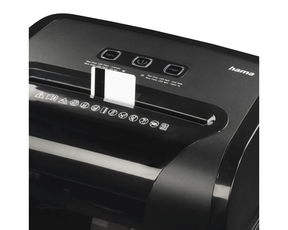 Шредер Hama "Premium M10+", ниво на сигурност P5 T5 E4, 50549 5