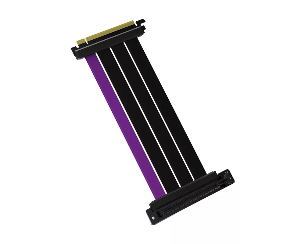 Кабел Cooler Master Riser Cable 220mm PCI-E x16 4.0 2