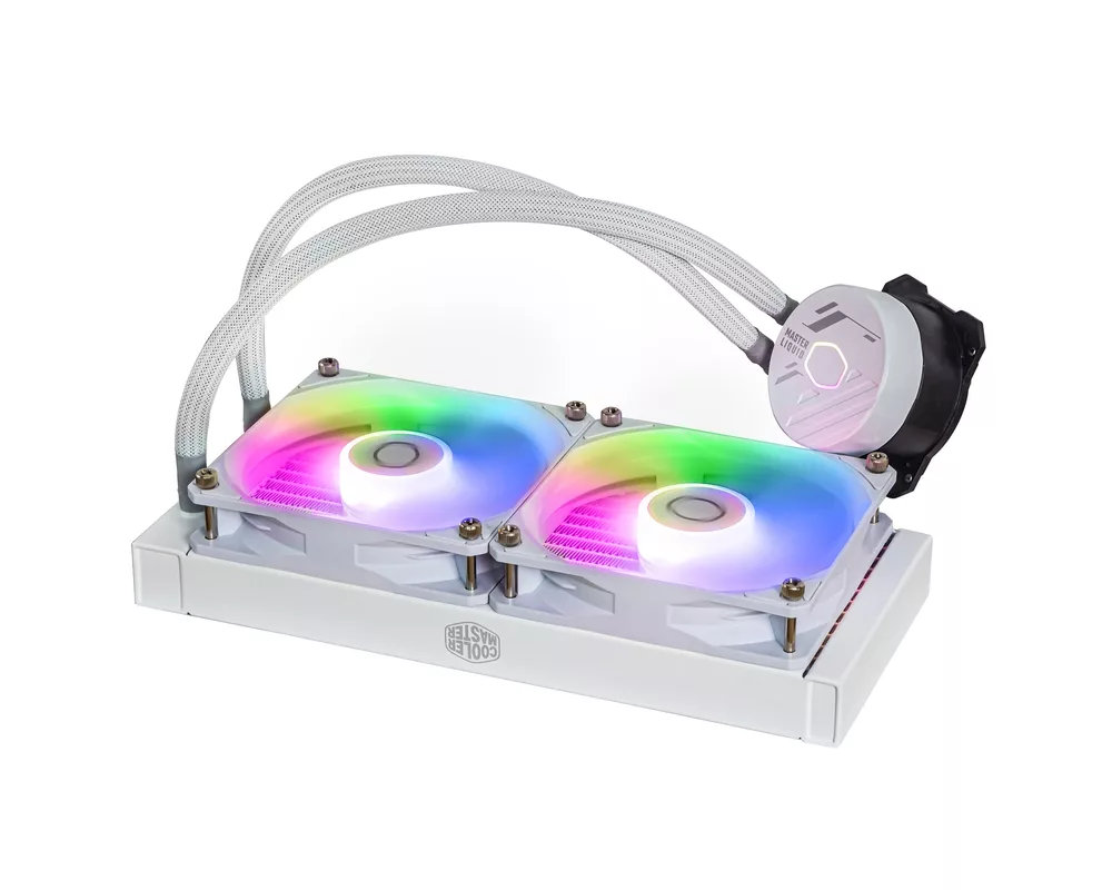 Охладител за процесор Cooler Master ML240L Core ARGB White 3