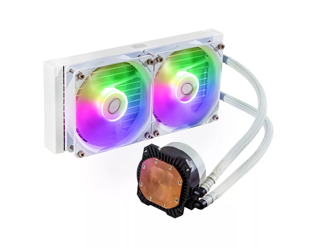 Охладител за процесор Cooler Master ML240L Core ARGB White 2