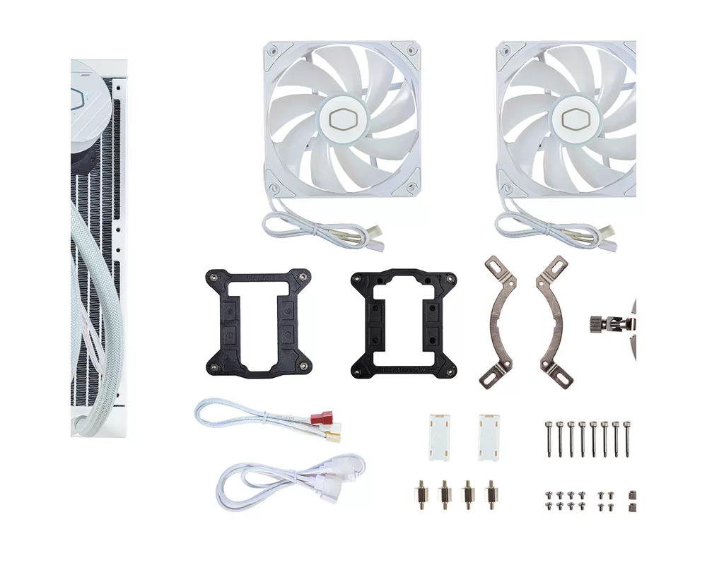 Охладител за процесор Cooler Master ML240L Core ARGB White 5