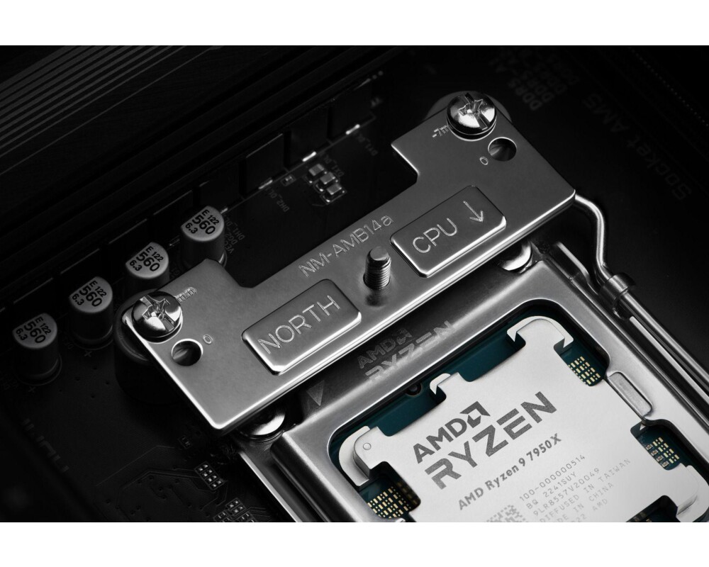 Част за охладител Комплект за монитиране на охладител Noctua NM-AMB14 за сокет AM4/AM5 за охладители NH-D12L, NH-L12S 4