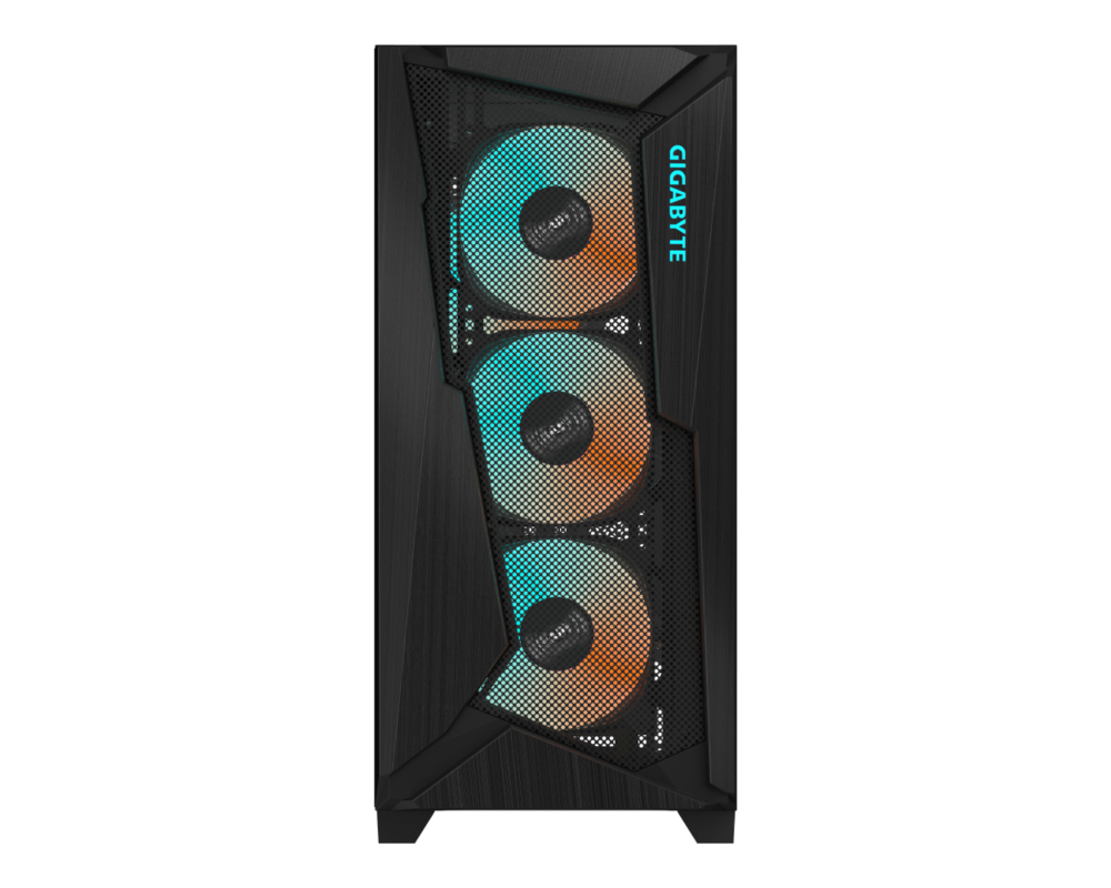 Кутия Gigabyte C301 Black, Tempered Glass, Mid-Tower, RGB Fusion 4