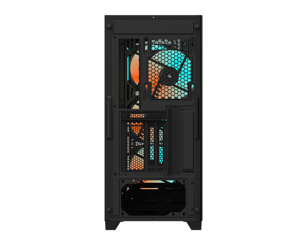 Кутия Gigabyte C301 Black, Tempered Glass, Mid-Tower, RGB Fusion 5