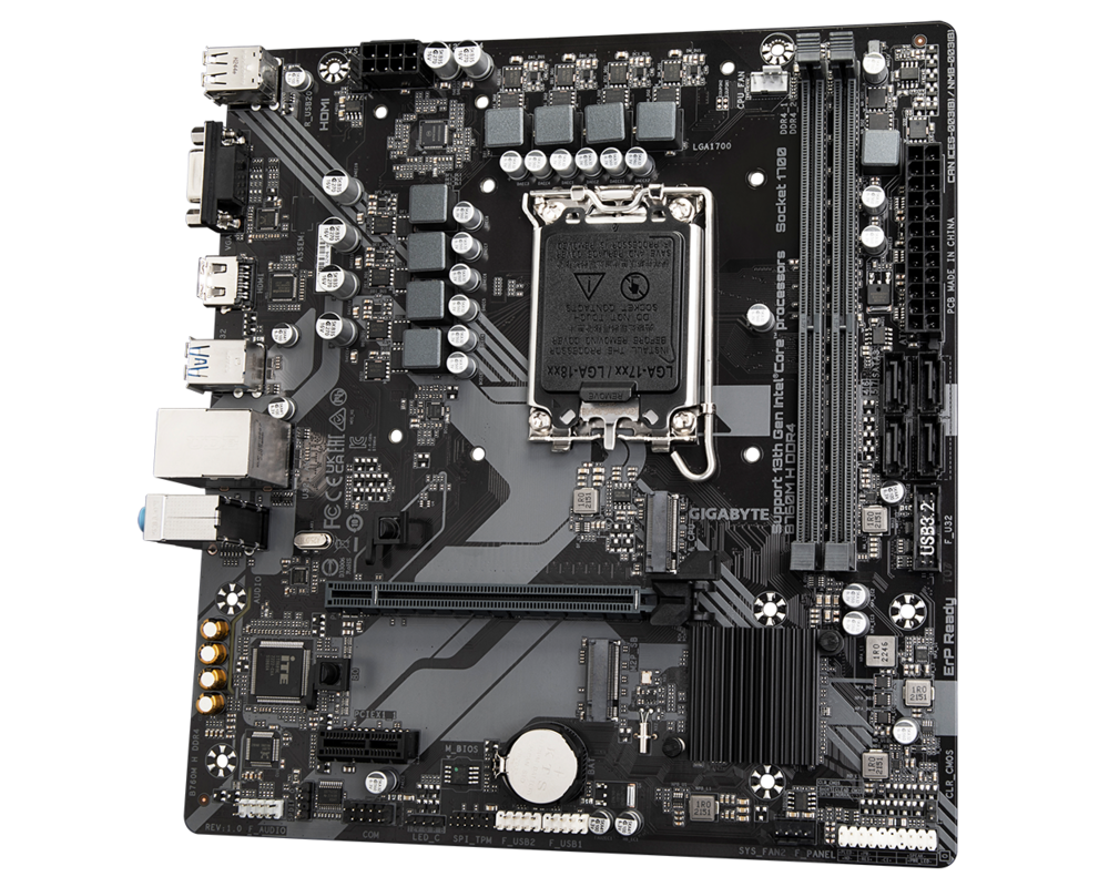 Дънна платка GIGABYTE B760M H, socket 1700 2