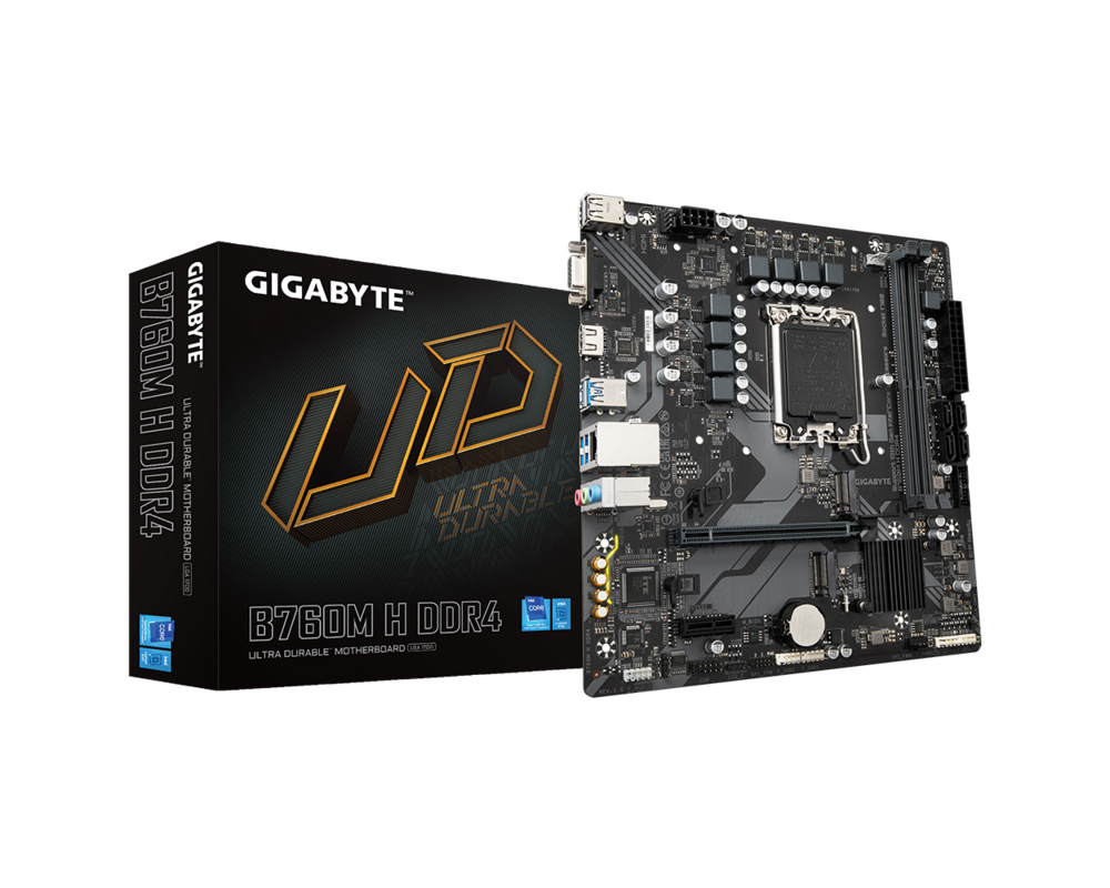 Дънна платка GIGABYTE B760M H, socket 1700 5