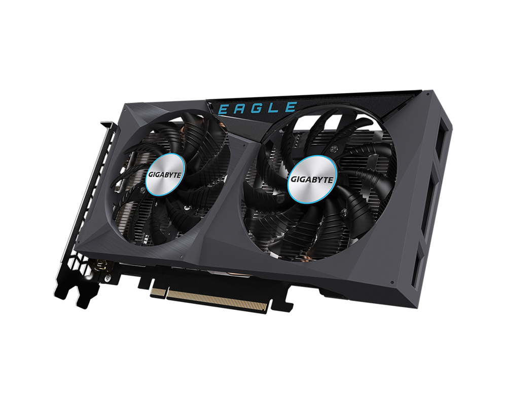 Видеокарта GIGABYTE GeForce RTX 3050 EAGLE 8GB GDDR6 3