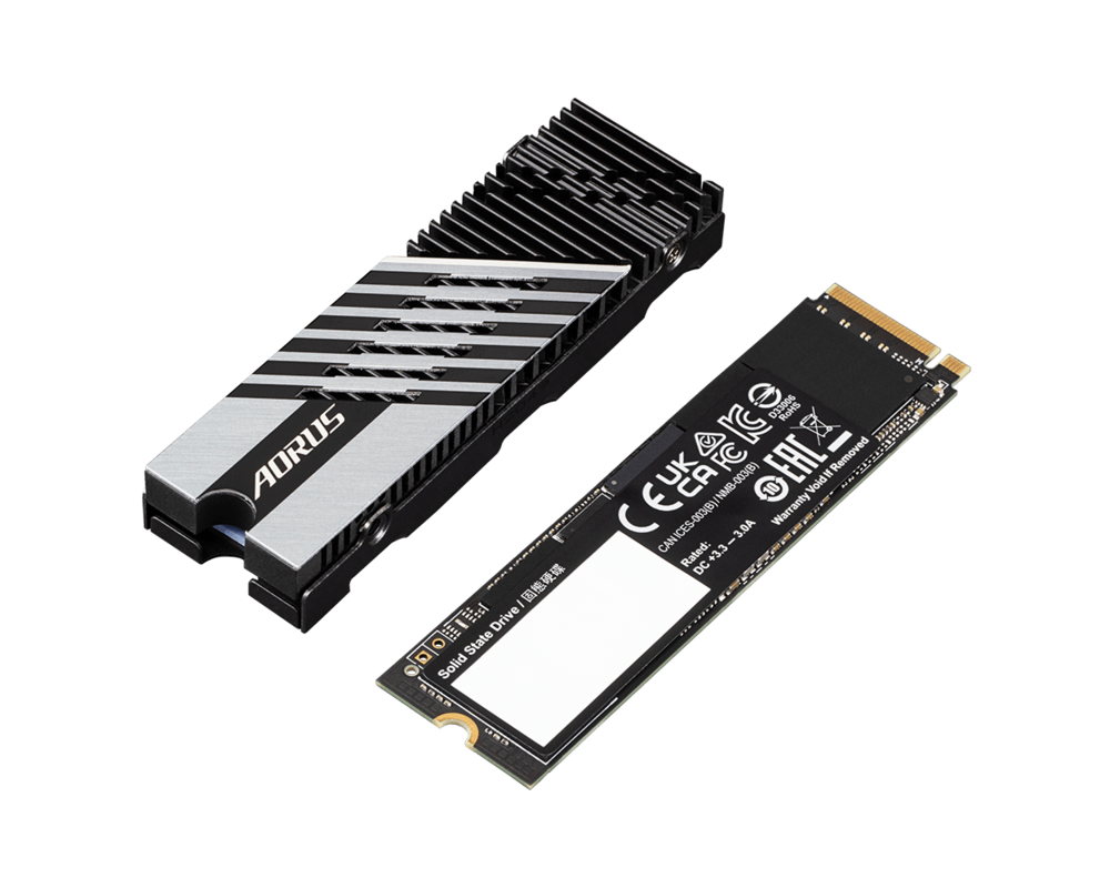 SSD 1TB Gigabyte AORUS Gen4 7300 M.2 2280 PCIe 4.0 SSD 3