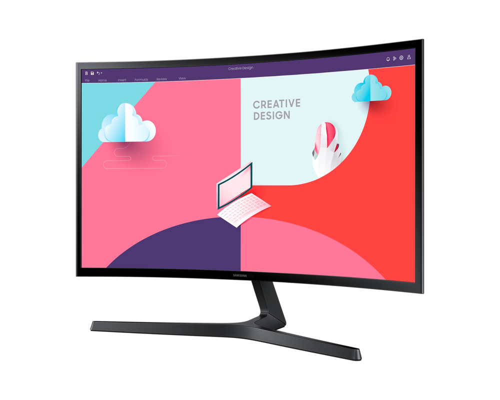 Монитор Samsung LS27C366EAUXEN 27" VA Curved Full HD (1920x1080) 75 Hz, AMD FreeSync 3