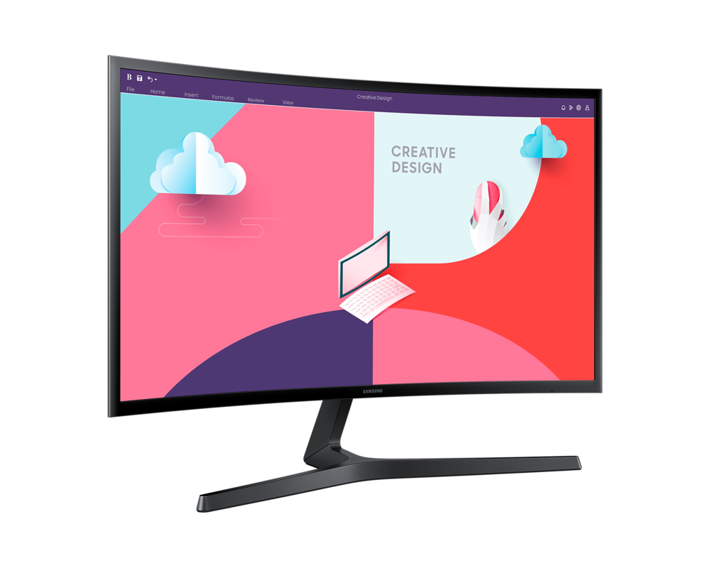 Монитор Samsung LS27C366EAUXEN 27" VA Curved Full HD (1920x1080) 75 Hz, AMD FreeSync 2