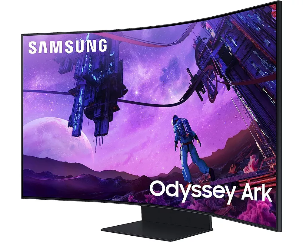 Монитор Samsung Odyssey Ark 55" Quantum Mini-LED Curved 1000R, 4K 3440x1440,165 Hz, 1ms GTG 2
