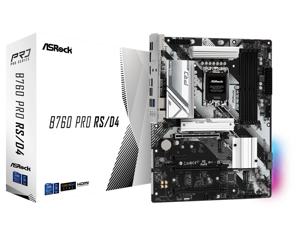 Дънна платка ASRock MB Desktop B760 Pro RS 12