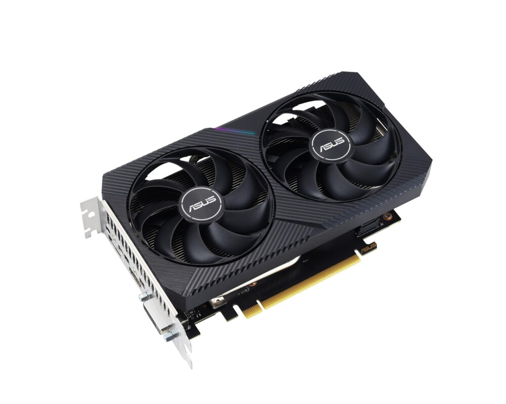 Видеокарта ASUS Dual NVIDIA GeForce RTX 3050 OC Edition Gaming Graphics Card PCIe 4.0 8GB GDDR6 memory HDMI 2.1 DisplayPort 1.4a 2