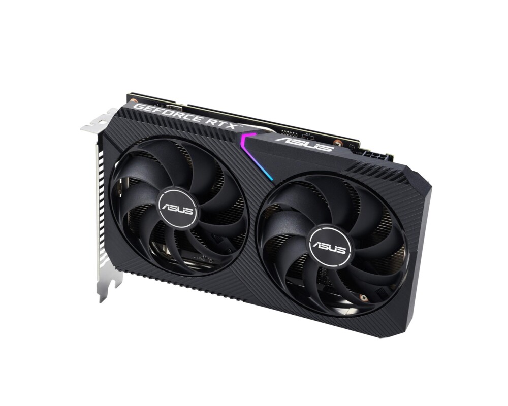 Видеокарта ASUS Dual NVIDIA GeForce RTX 3050 OC Edition Gaming Graphics Card PCIe 4.0 8GB GDDR6 memory HDMI 2.1 DisplayPort 1.4a 4