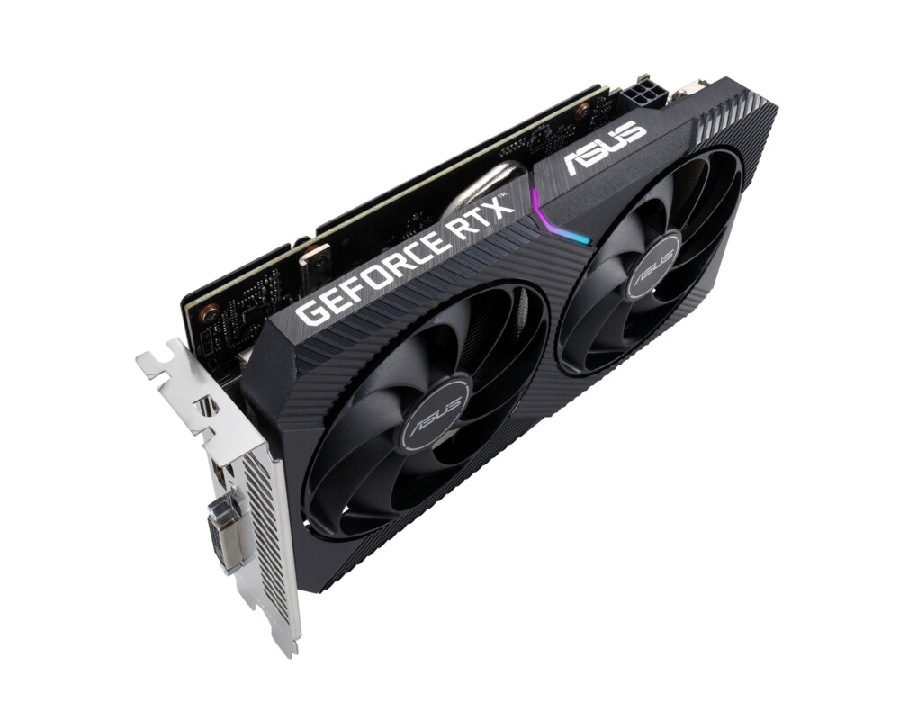 Видеокарта ASUS Dual NVIDIA GeForce RTX 3050 OC Edition Gaming Graphics Card PCIe 4.0 8GB GDDR6 memory HDMI 2.1 DisplayPort 1.4a 5