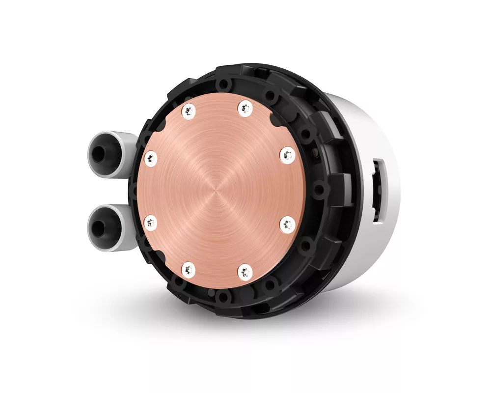 Охладител за процесор NZXT Kraken 240 RGB White, LCD Display 12