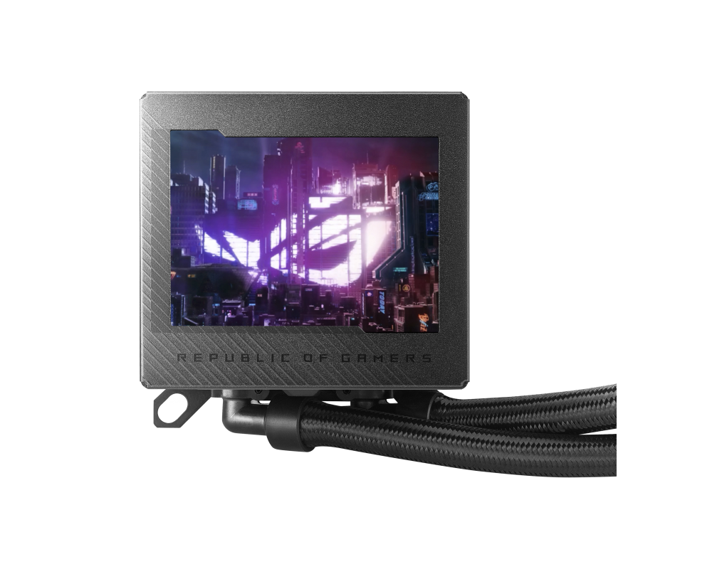 Охладител за процесор ASUS ROG RYUJIN III 360 ARGB, 3.5" Full Color LCD Display 2