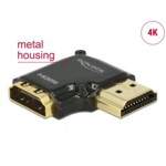 <span>Адаптери</span> Delock 65661, HDMI-A женско с Ethernet - HDMI-A мъжко, 4K, 90°, Черен <span class='catalog-num-in-name'>DELOCK-65661</span> - 