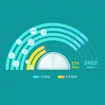 Рутер TP-Link Deco X60 V2, AX3000, 2.4/5 GHz, 574 - 2402 Mbps, Gigabit 3