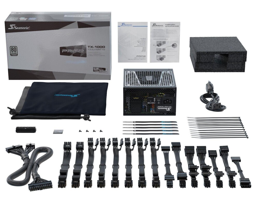 Захранване Seasonic PRIME TX-1000, 1000W 6