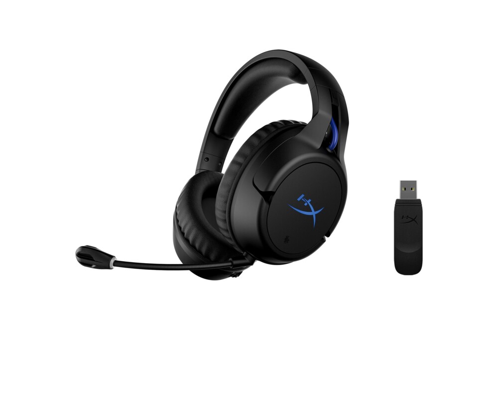 Слушалки Геймърски слушалки HyperX Cloud Flight Playstation, Безжични, Черен 2