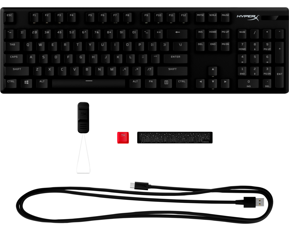 Клавиатура HP HyperX Alloy Origins Mechanical Gaming Keyboard PBT RGB lighting 6