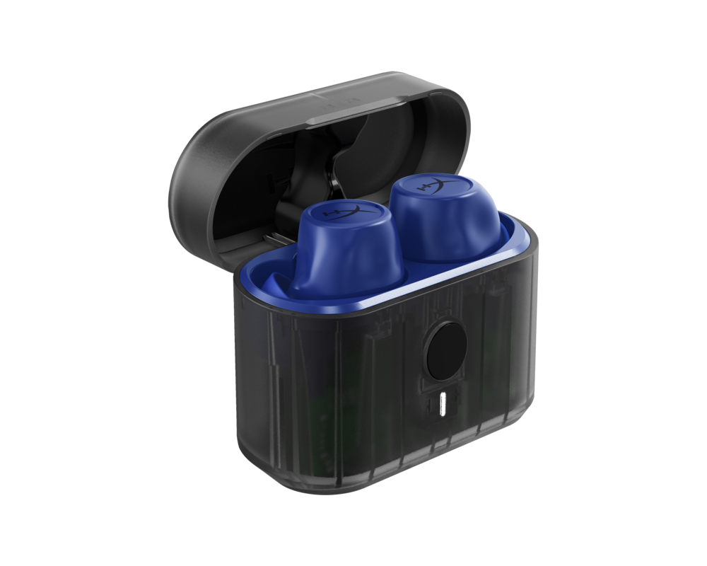 Слушалки Блутут слушалки тапи с микрофон HyperX Cirro Buds Pro - Сини 3