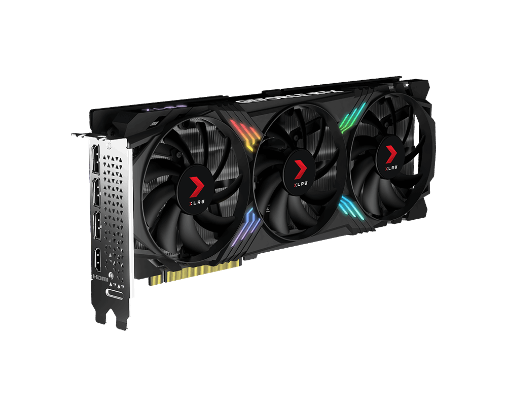 Видеокарта PNY GeForce RTX 4060 Ti XLR8 Gaming VERTO EPIC-X RGB 16GB GDDR6 5