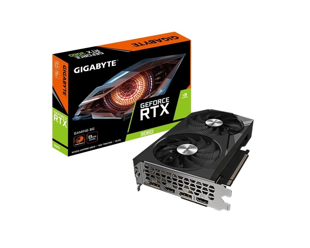 Видеокарта Gigabyte GeForce RTX 3060 GAMING OC 8GB GDDR6 5