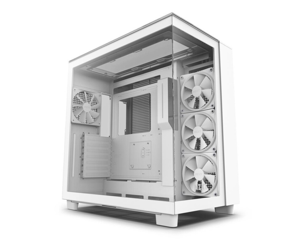 Кутия NZXT H9 Elite Matte White