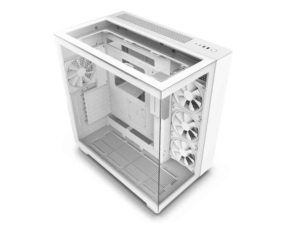 Кутия NZXT H9 Elite Matte White 3