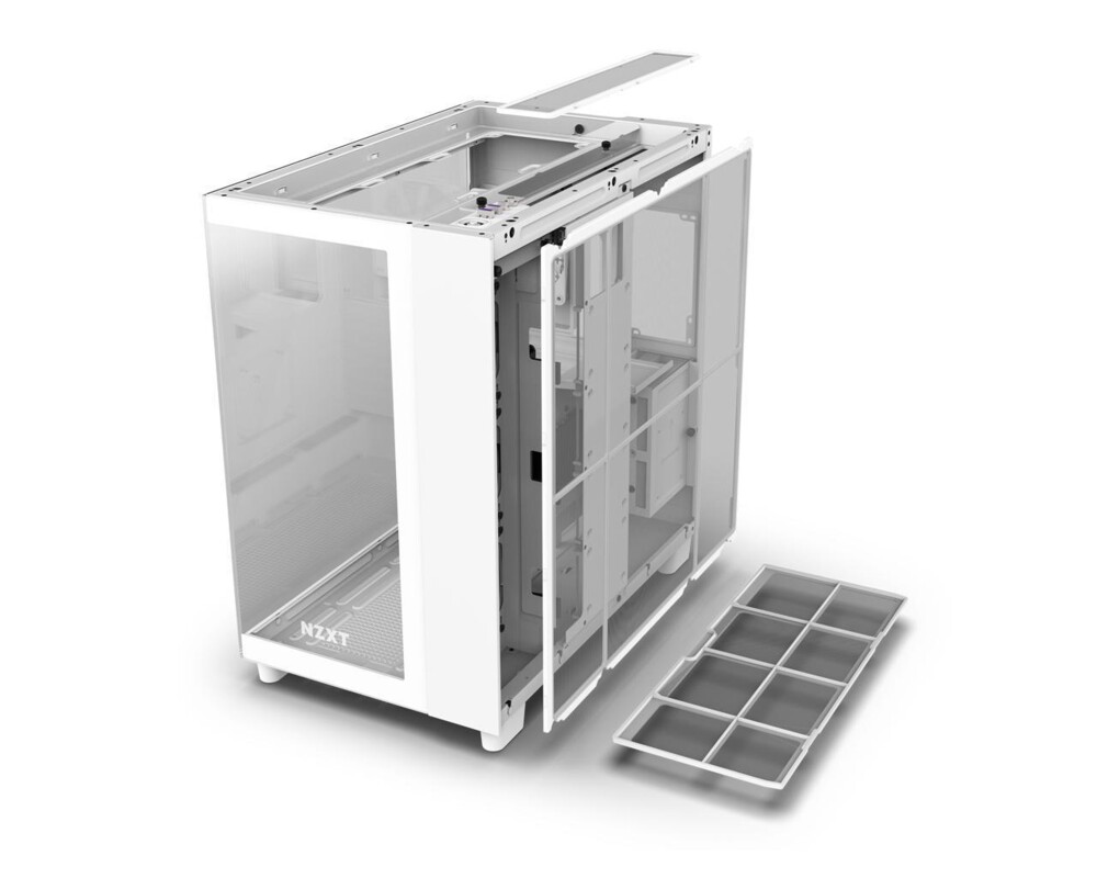 Кутия NZXT H9 Elite Matte White 5