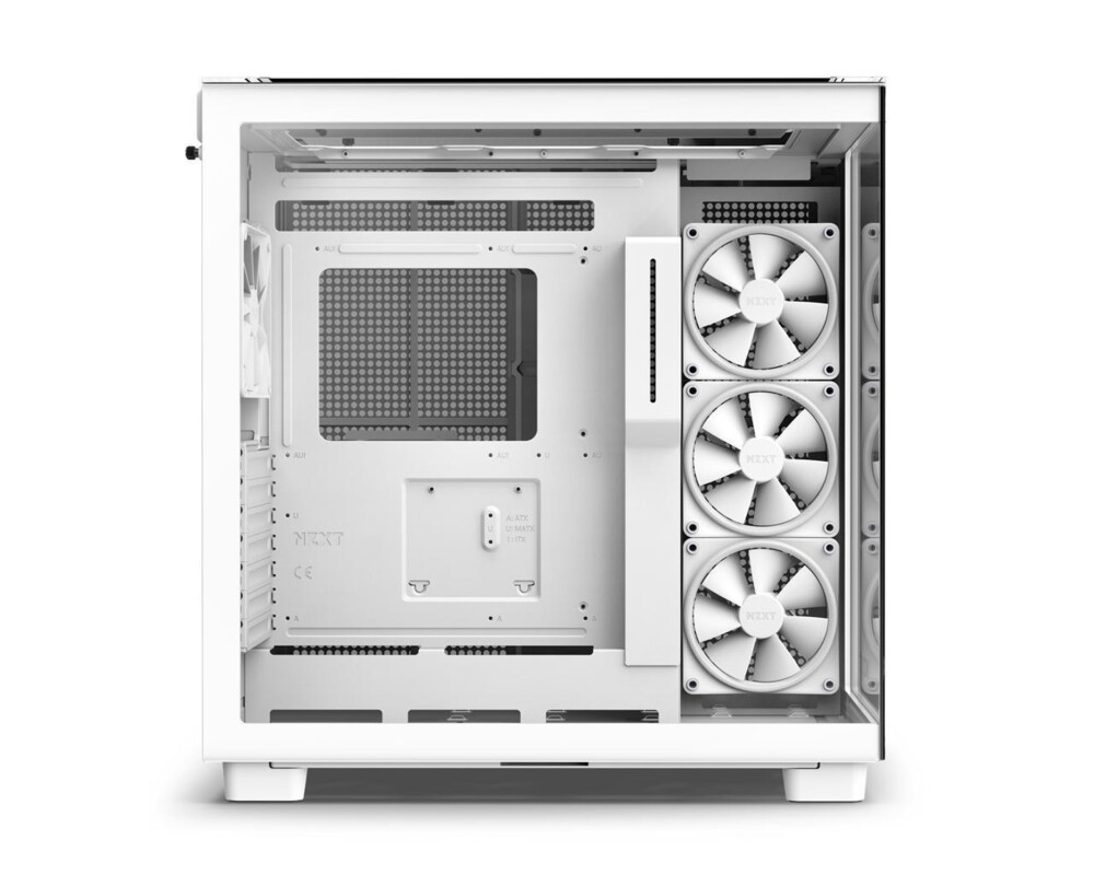 Кутия NZXT H9 Elite Matte White 7