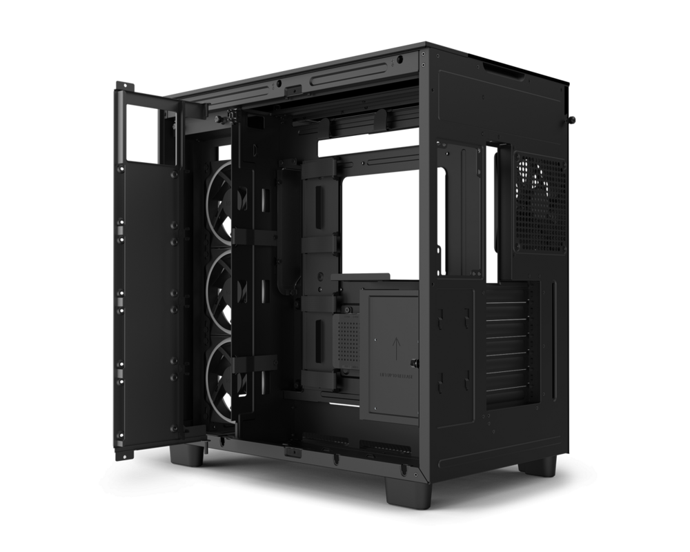 Кутия NZXT H9 Elite Matte Black 12