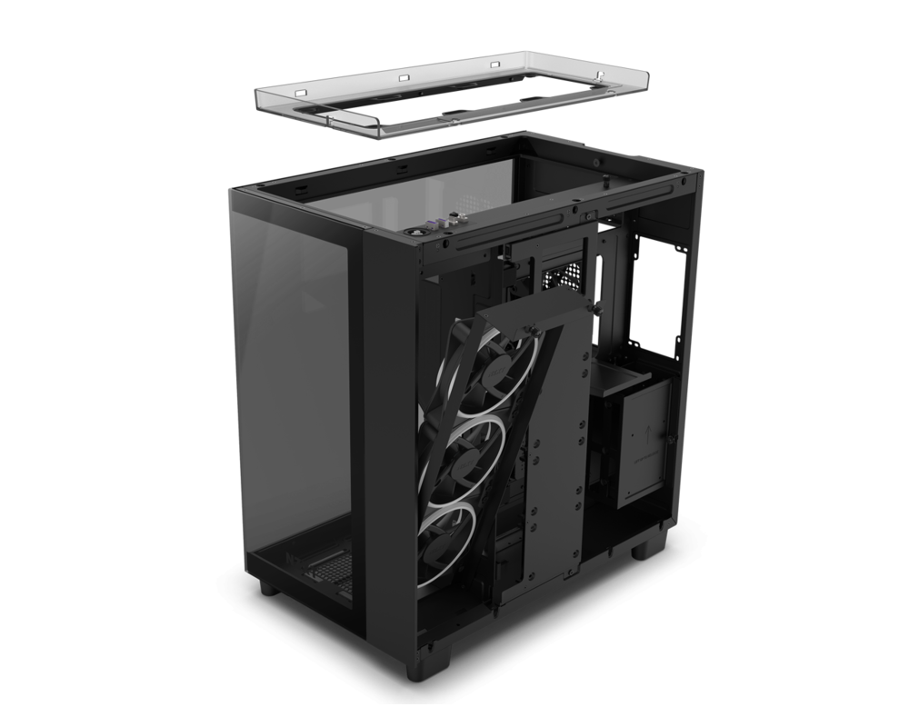 Кутия NZXT H9 Elite Matte Black 10