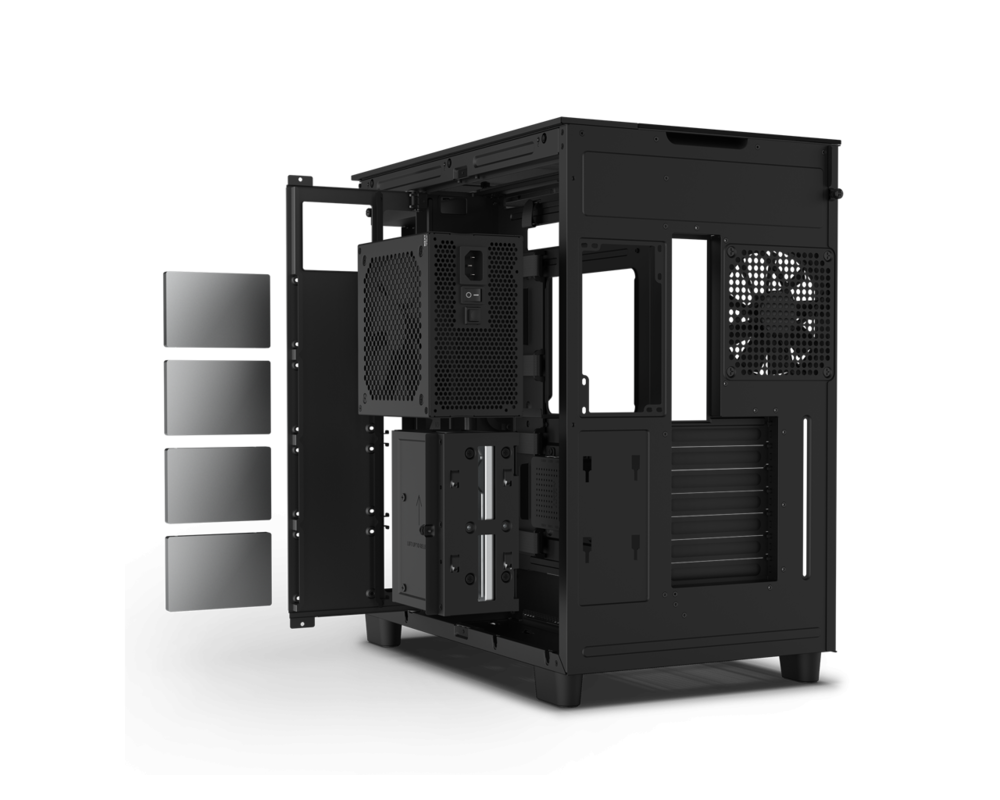Кутия NZXT H9 Elite Matte Black 11