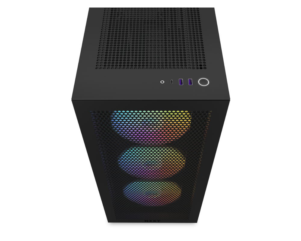 Кутия NZXT H7 Flow RGB Matte Black Mid-Tower 5