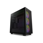 <span>Кутия</span> NZXT H7 Flow RGB Matte Black Mid-Tower <span class='catalog-num-in-name'>H71FB-R1</span> - 