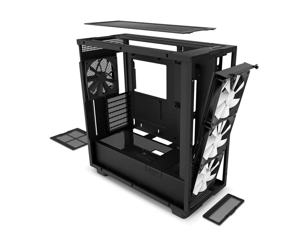 Кутия NZXT H7 Elite 2023 Matte Black Mid-Tower 5