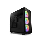 <span>Кутия</span> NZXT H7 Elite 2023 Matte Black Mid-Tower <span class='catalog-num-in-name'>H71EB-02</span> - 