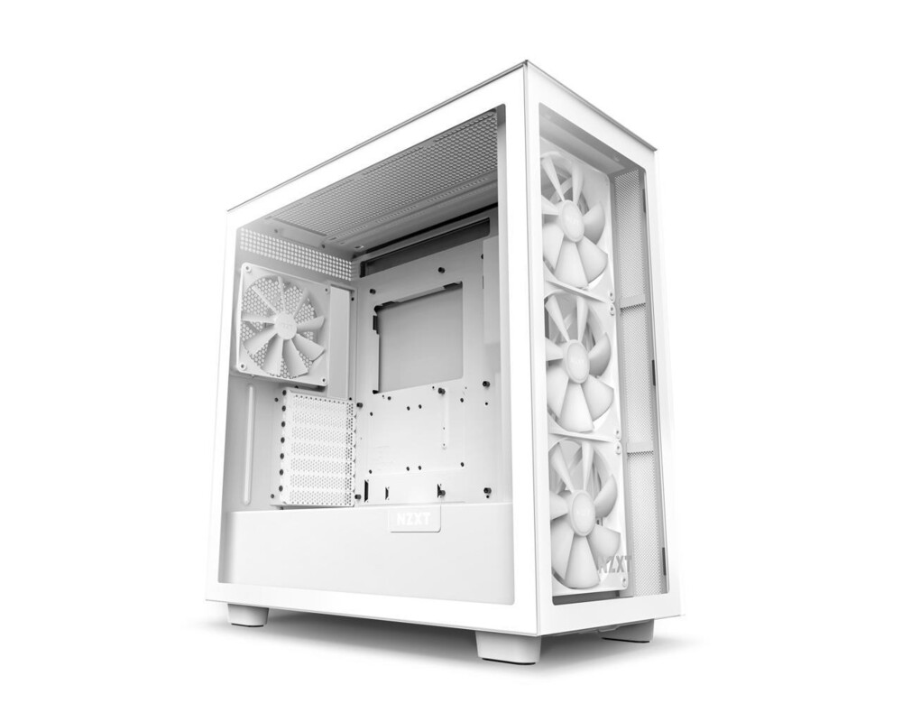 Кутия NZXT H7 Elite 2023 Matte White Mid-Tower 2