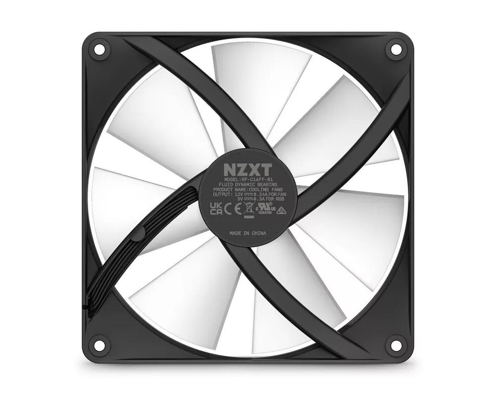 Вентилатор Комплект вентилатори NZXT F120 RGB Core, 3 x 120mm + RGB Контролер 5